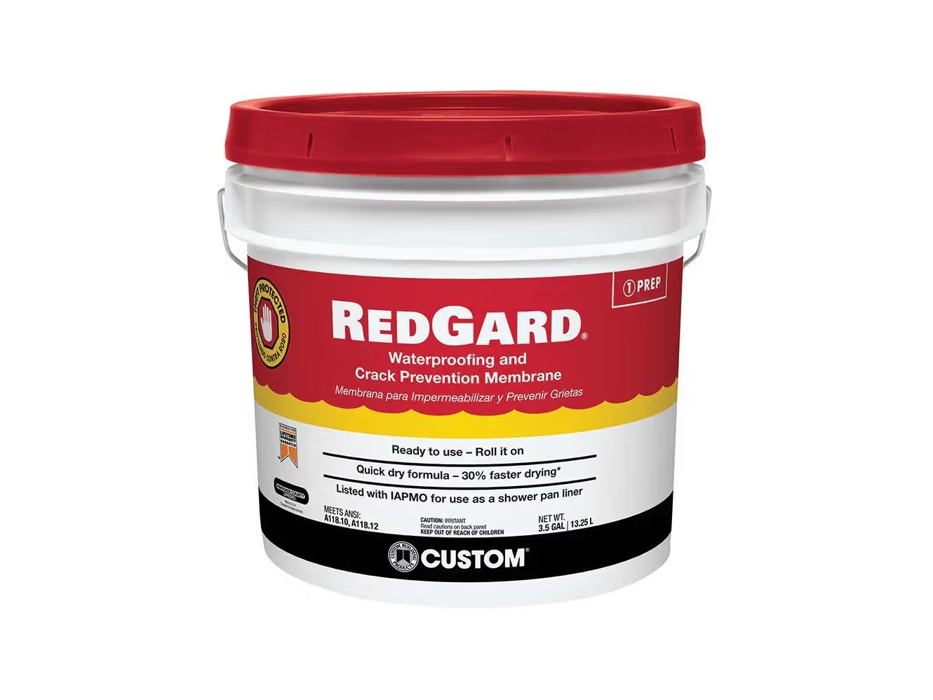 RedGard  - Waterproofing and Crack Prevention Membrane