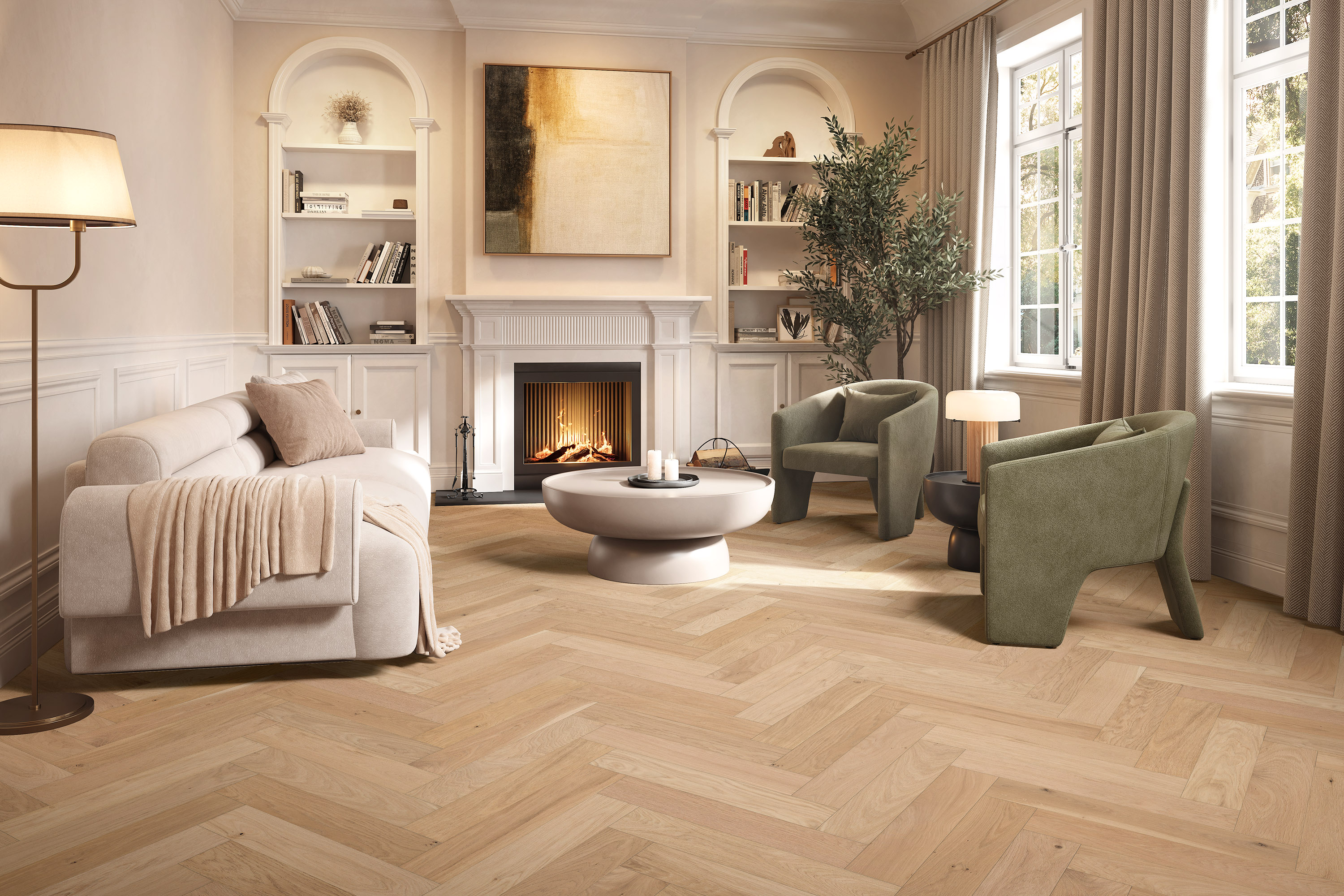 Bespoke HB II - 4.75" 14mm Engineered Hardwood