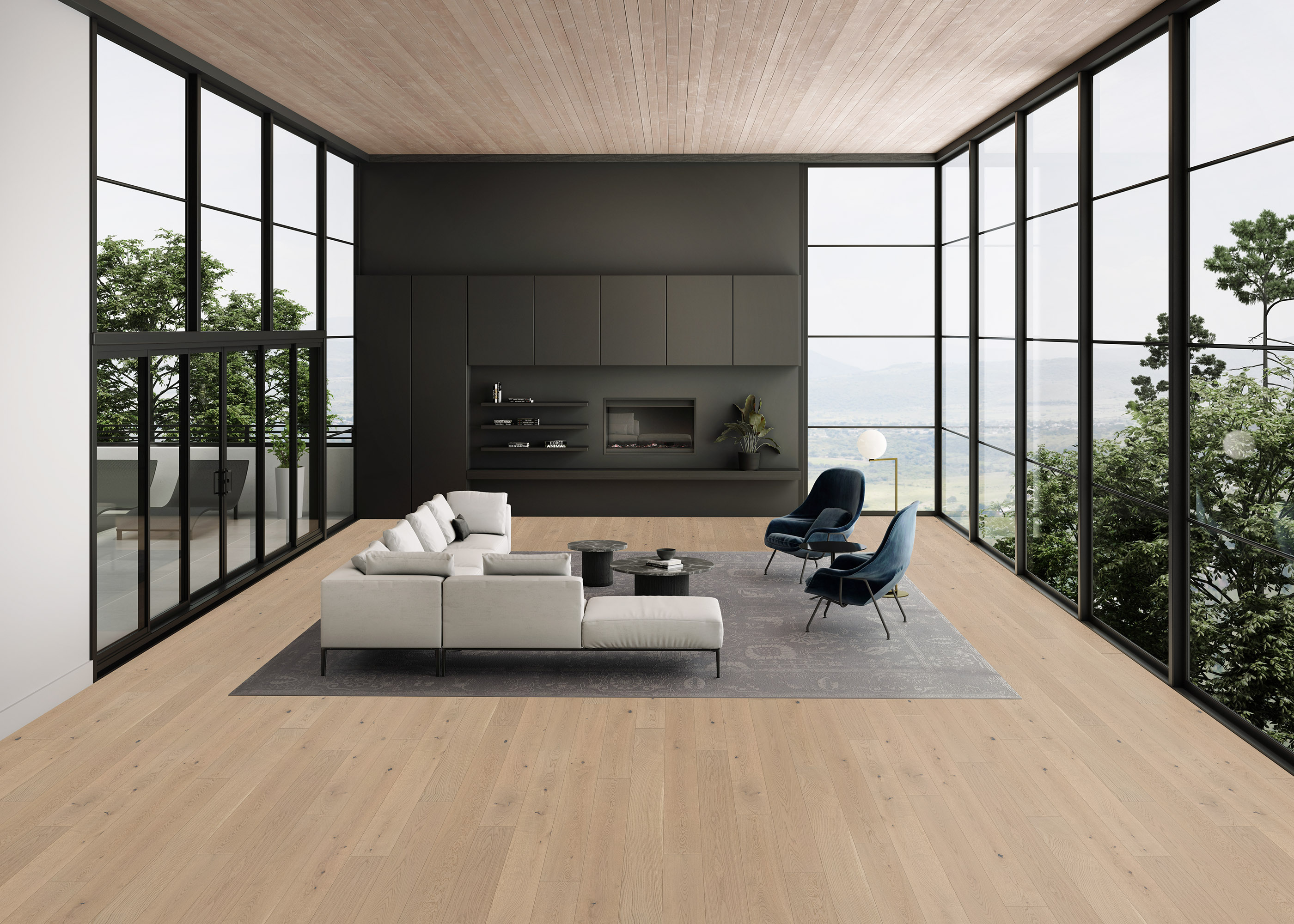 Gulf - 7.5" 14mm Engineered Hardwood