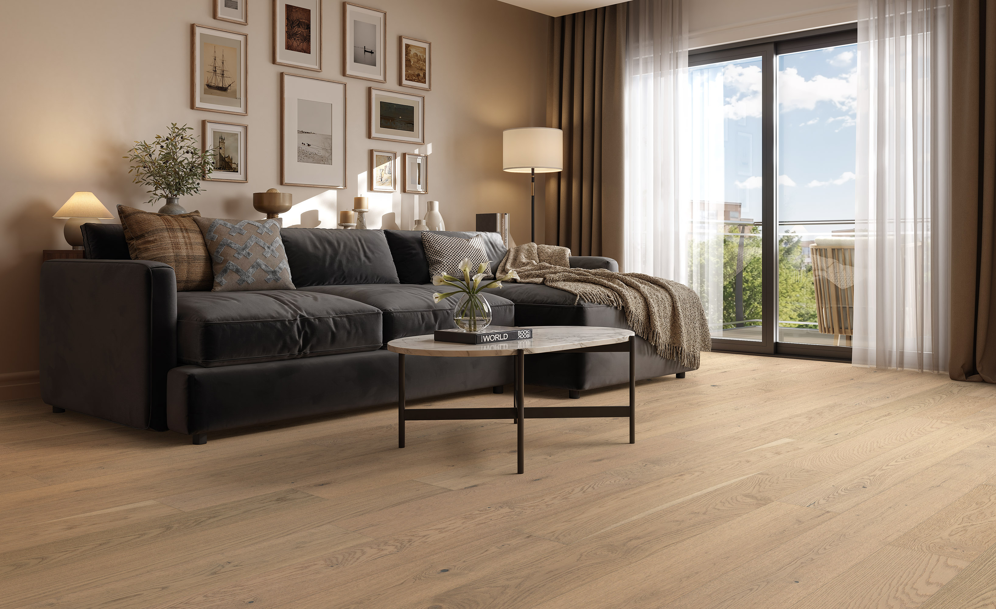 Brenham - 7.5" 9.5mm Engineered Hardwood